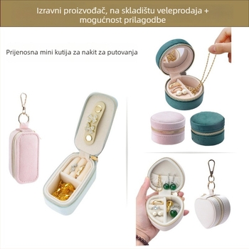 Kutija za nakit, moderan minimalistički stil, čvrsta konstrukcija, jedinstven uzorak