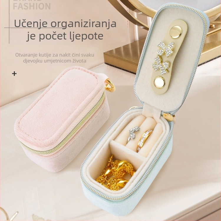 Kutija za nakit, moderan minimalistički stil, čvrsta konstrukcija, jedinstven uzorak