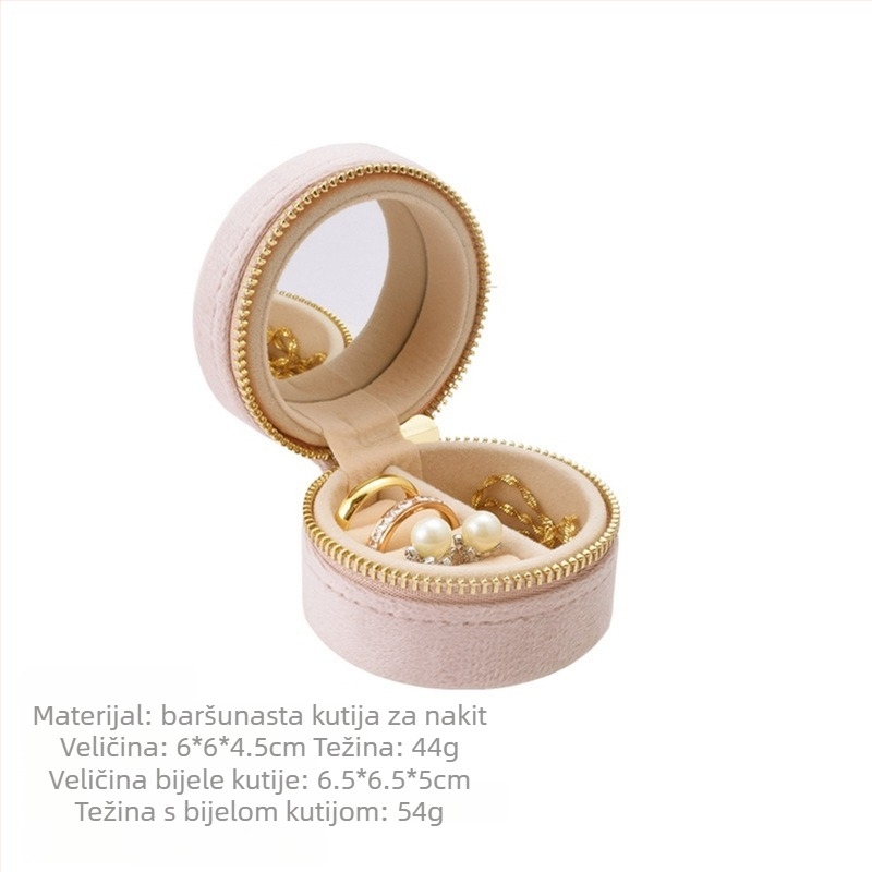 Kutija za nakit, moderan minimalistički stil, čvrsta konstrukcija, jedinstven uzorak