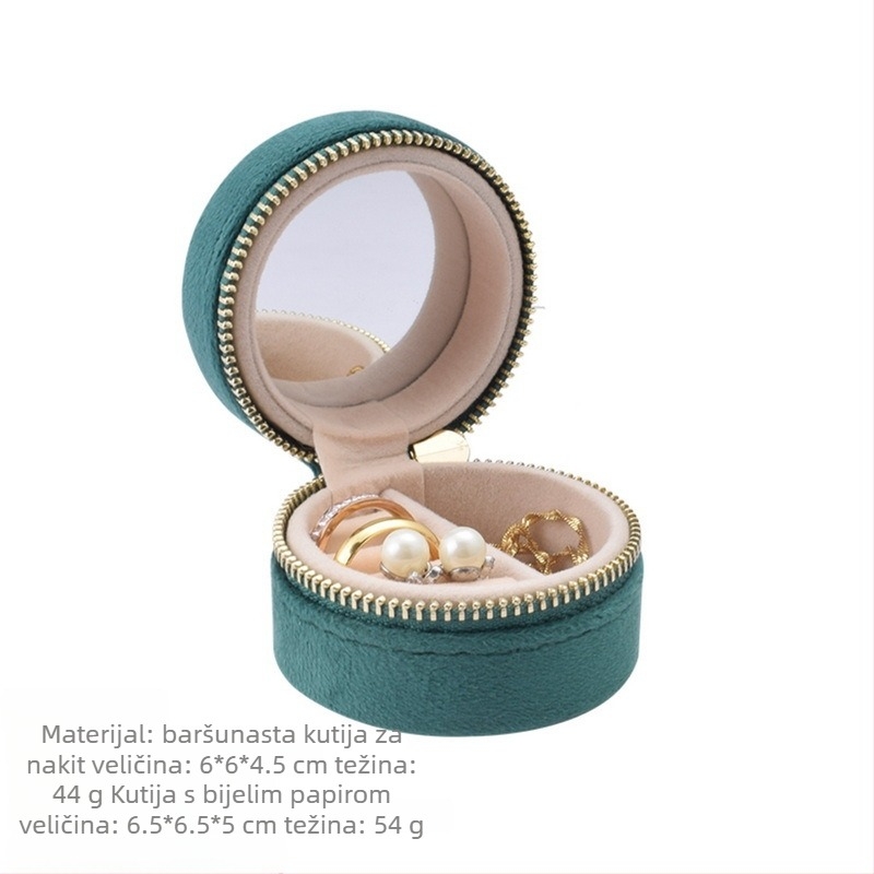 Kutija za nakit, moderan minimalistički stil, čvrsta konstrukcija, jedinstven uzorak