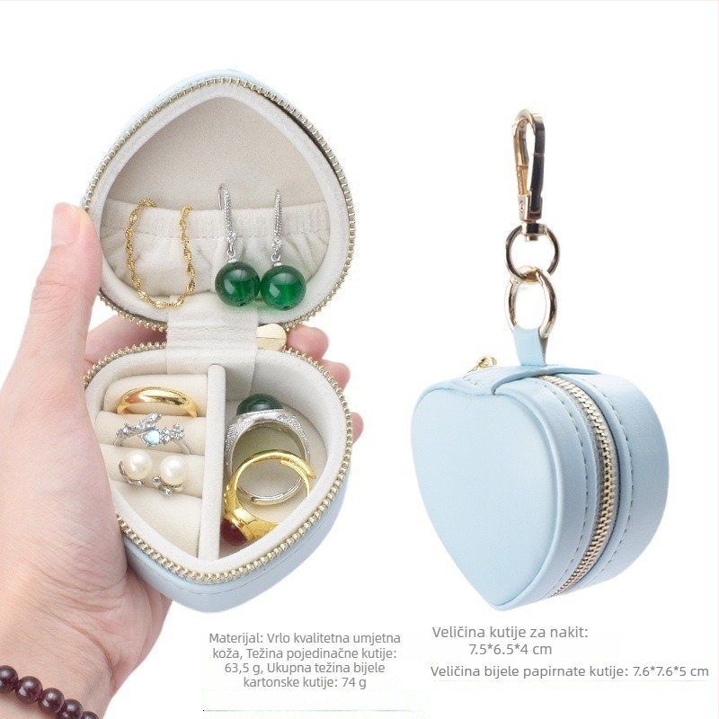 Kutija za nakit, moderan minimalistički stil, čvrsta konstrukcija, jedinstven uzorak