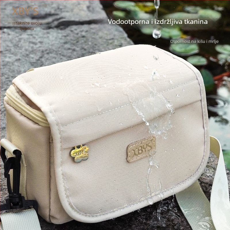 PU kožna torba za kameru za bezzrcalne fotoaparate, preko ramena, kućno skladištenje, proljeće 2025