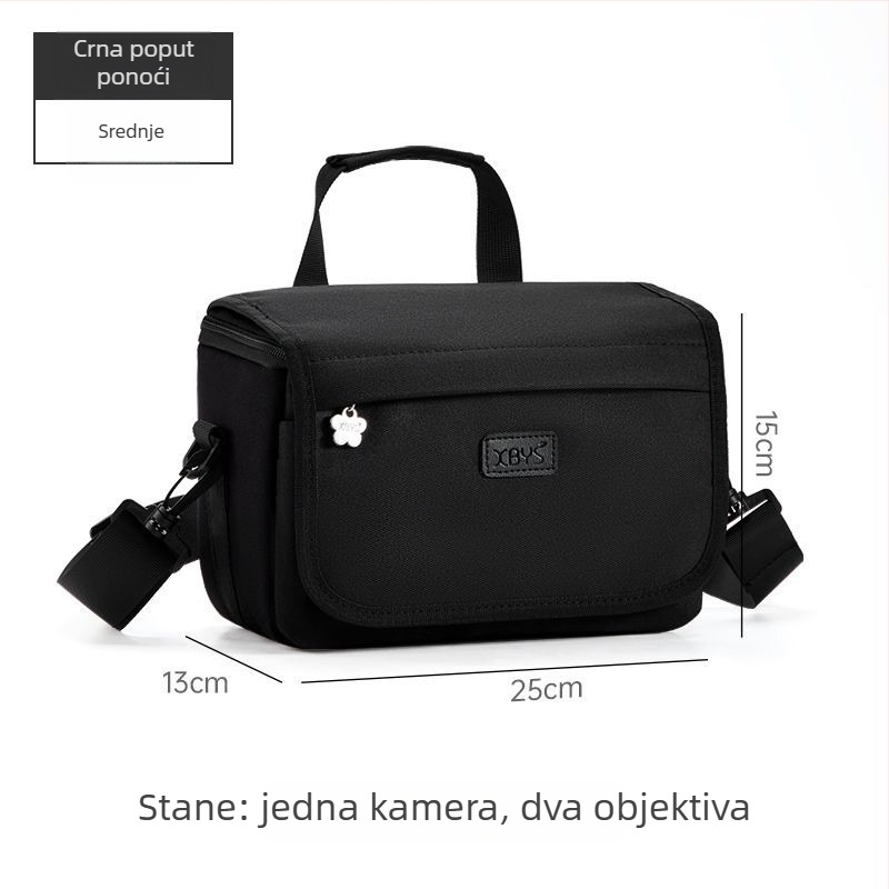 PU kožna torba za kameru za bezzrcalne fotoaparate, preko ramena, kućno skladištenje, proljeće 2025