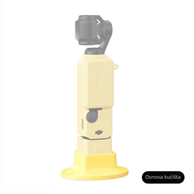 Silikonska baza protiv klizanja za DJI Pocket 3 — stolna podrška za kameru, kompatibilna s Pocket 3, mogućnost prilagođenog logotipa