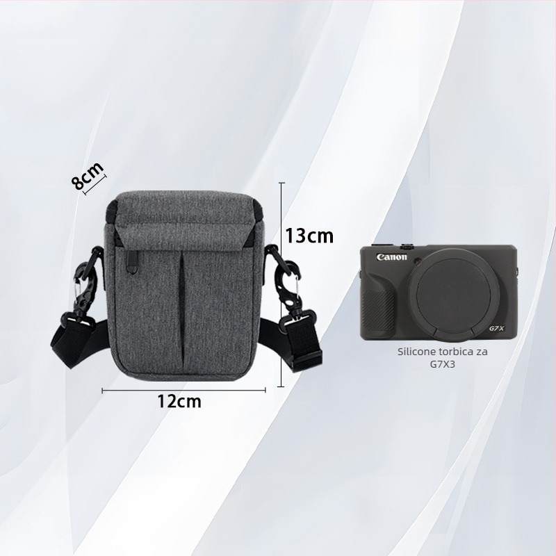 Crossbody torba za Canon G7X3, Oxford materijal, unisex, proljeće 2025