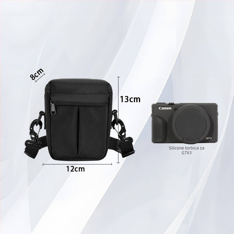 Crossbody torba za Canon G7X3, Oxford materijal, unisex, proljeće 2025