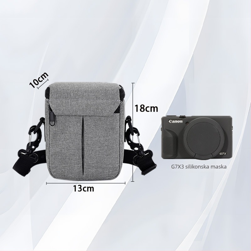 Crossbody torba za Canon G7X3, Oxford materijal, unisex, proljeće 2025
