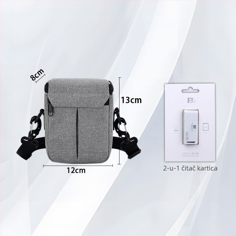 Crossbody torba za Canon G7X3, Oxford materijal, unisex, proljeće 2025