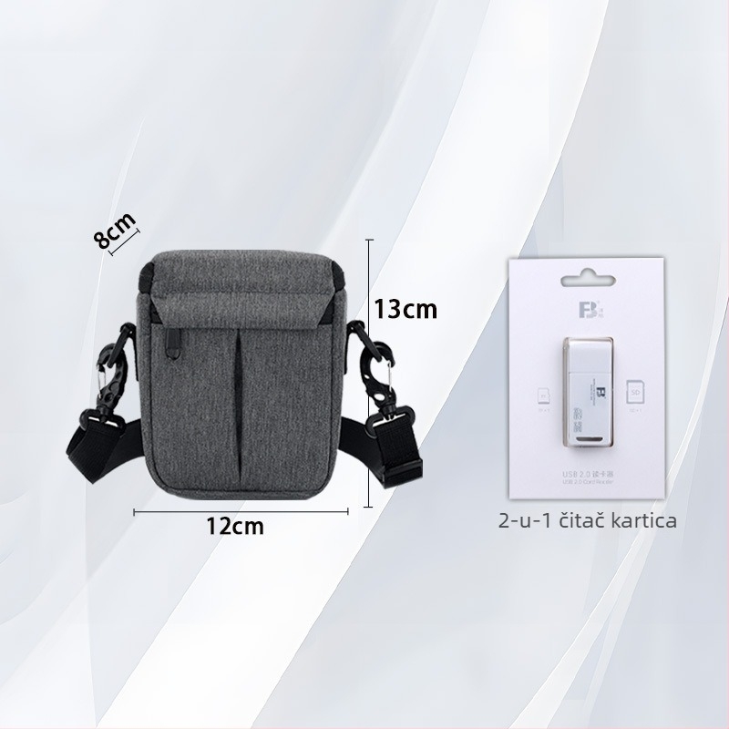 Crossbody torba za Canon G7X3, Oxford materijal, unisex, proljeće 2025