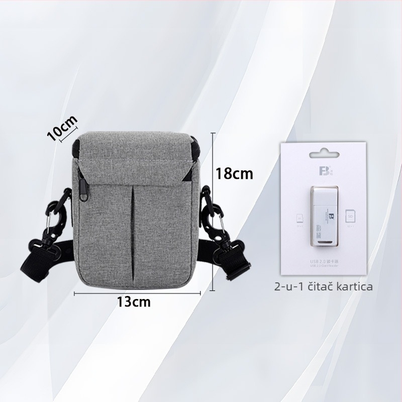 Crossbody torba za Canon G7X3, Oxford materijal, unisex, proljeće 2025