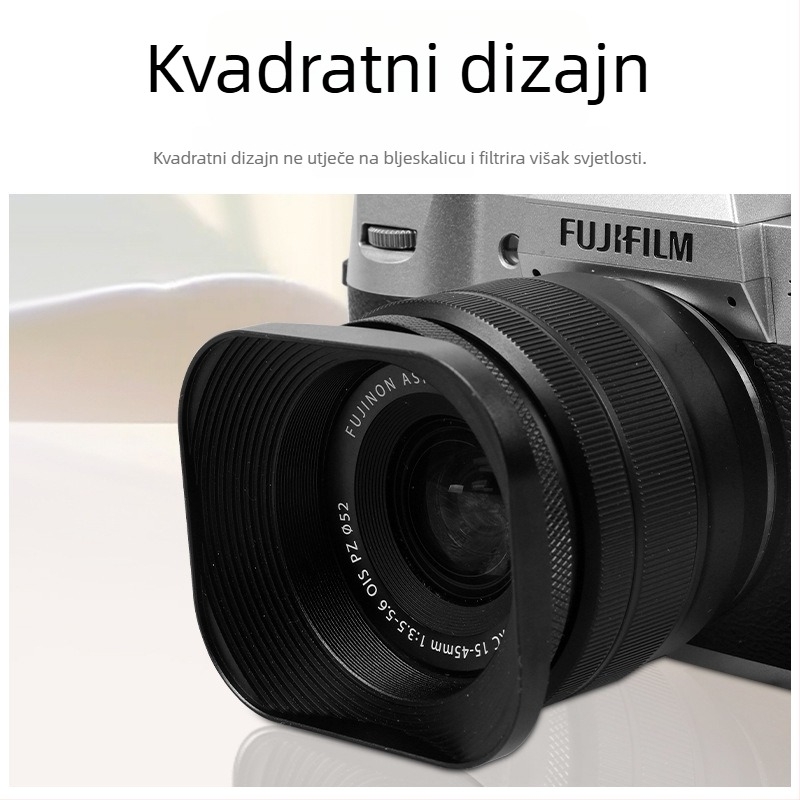 Sjenilo za objektiv za fotoaparat, modeli L-S01/L-S02, za objektive fotoaparata, OEM obrada, Podrijetlo: Guangdong.