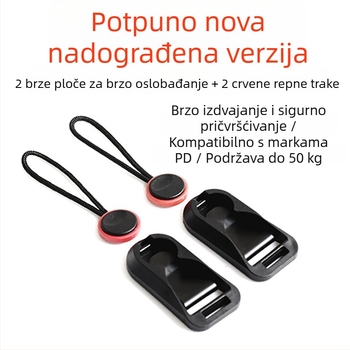 Brza otpuštajuća kopča Walking Donkey MBL-00 za remen kamere SLR Micro (Model MBL-00, OEM)