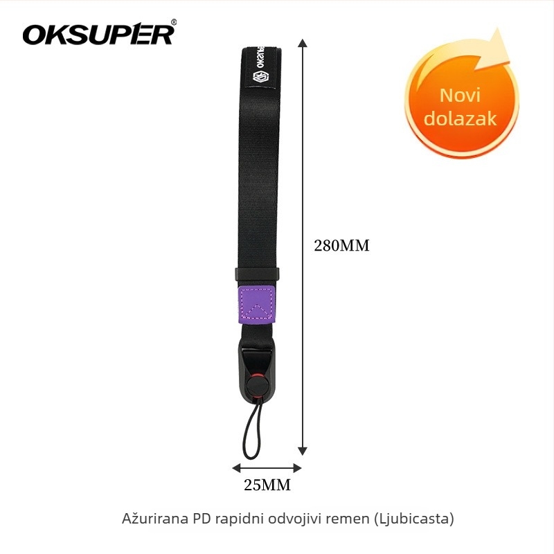 OKSUPER Kaiš za zapešće kamere – kompatibilan sa Sony, Canon i DSLR/mirrorless kamerama