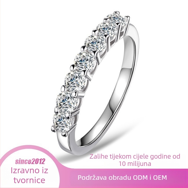 Prsten s geometrijskim korejskim dizajnom; bakar; elektroplatiranje; unisex.