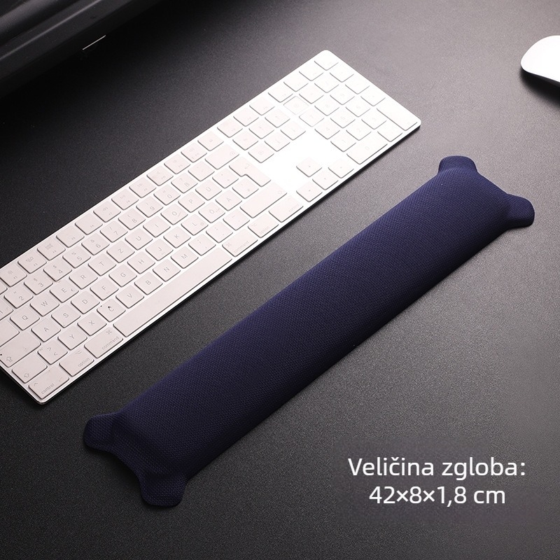 Mala podložka za miš s potporom zgloba, tkanina, otisak toplinskim prijenosom, mogućnost logotipa