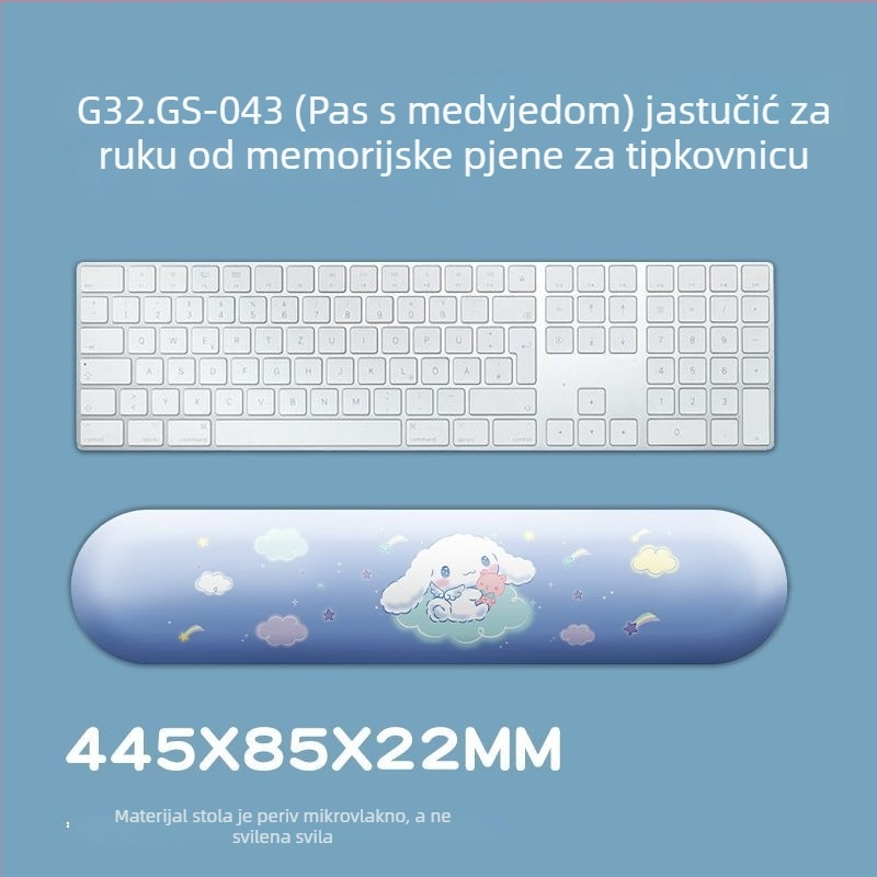 Podrška za zglob klavijature i dvostrana podloga za miš od silikona, USB hub, ispis logotipa, OEM prilagodba