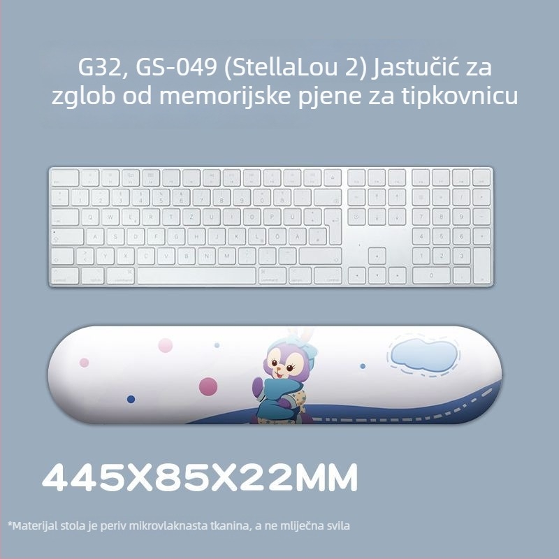 Podrška za zglob klavijature i dvostrana podloga za miš od silikona, USB hub, ispis logotipa, OEM prilagodba