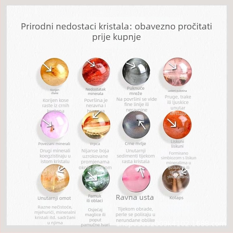 Prirodni ružičasti kvarc narukvica s ružičastim i bijelim kristalima te citrinom, ženski originalni dizajn, suptilan luksuz