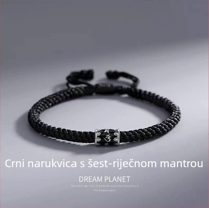 DIY pletene narukvice od užeta, unisex, religijsko/totemski stil, epoksidne perle s elektroplatacijom, podrijetlo Shanwei