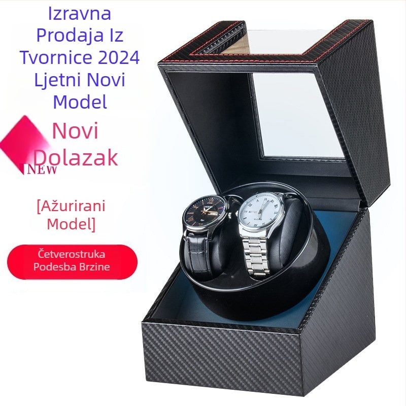 Watch Winder (navijač satova), mehanički, tih motor, 12 kom. u kutiji, Dianyue, zimsko izdanje 2022
