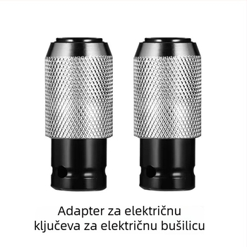 Adapter glava za električni odvijač, udarna bušilica i udarna bušilica – universalna, alat za demontažu, krom-vanadij čelik, za kućnu upotrebu