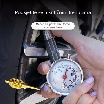 Manometar tlaka u gumama – prijenosni, visoko precizno mjerenje tlaka (220V, Marka Unique)