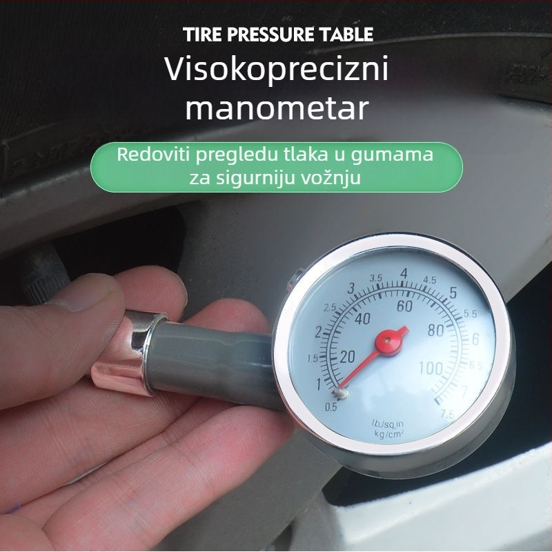 Manometar tlaka u gumama – prijenosni, visoko precizno mjerenje tlaka (220V, Marka Unique)