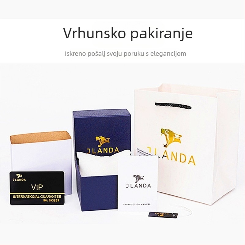 Mars kutija za satove - izdržljiva, s tiskanim logom, prilagodljiva, spremna za privatnu oznaku, paket od 30 komada