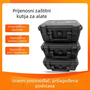 Kutija za nakit od ojačanog ABS plasta, zatvoren dizajn za zaštitu od lomljenja, model Ky311, debljina zida 5 mm