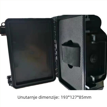 Kutija za nakit od ojačanog ABS plasta, zatvoren dizajn za zaštitu od lomljenja, model Ky311, debljina zida 5 mm