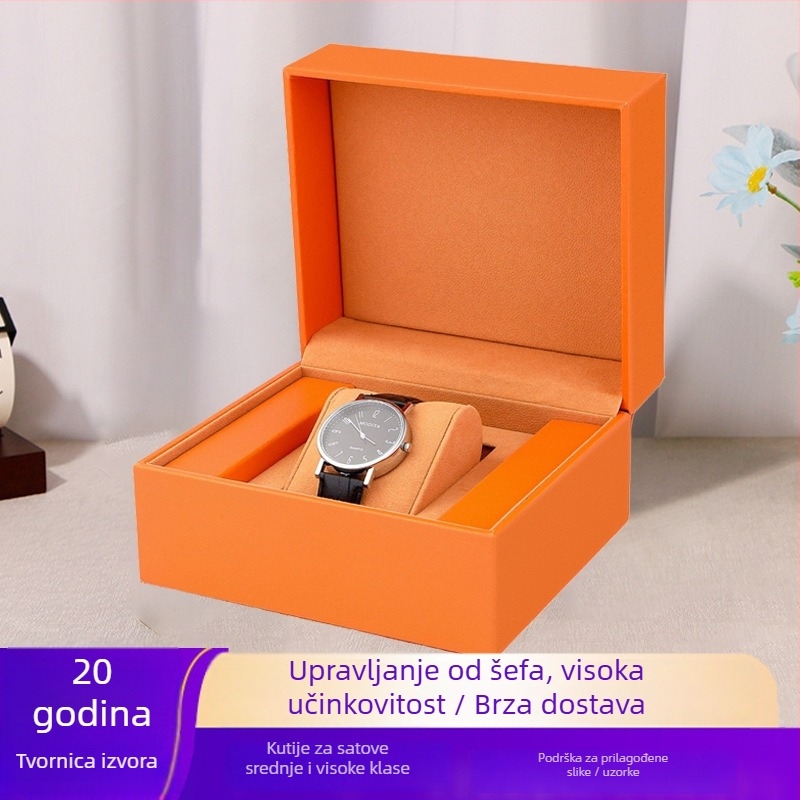 Kožna kutija za sate, vrhunska kvaliteta, 30 komada, ljetno izdanje 2025, mogućnost otiska loga
