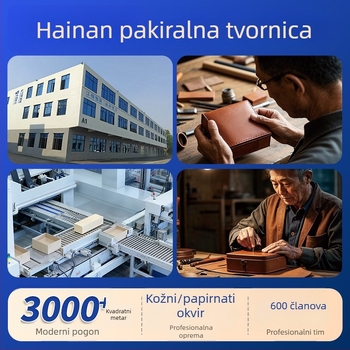 Kožna kutija za nakit s ladicom za prstenje i naušnice – velika kapaciteta