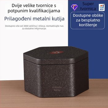 Kutija za satove od limene ploče – kvadratni oblik, offset tisak, prilagodljivo