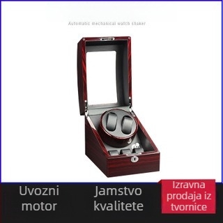 Kutija za navijanje satova 2+3 načina, zakrivljeni swing dizajn, za mehaničke satove s automatskim navijanjem