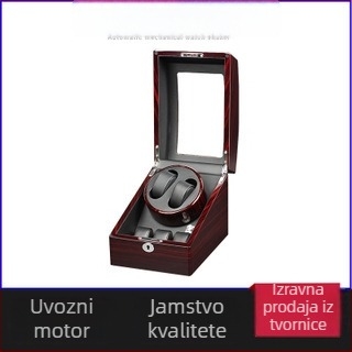 Kutija za navijanje satova 2+3 načina, zakrivljeni swing dizajn, za mehaničke satove s automatskim navijanjem
