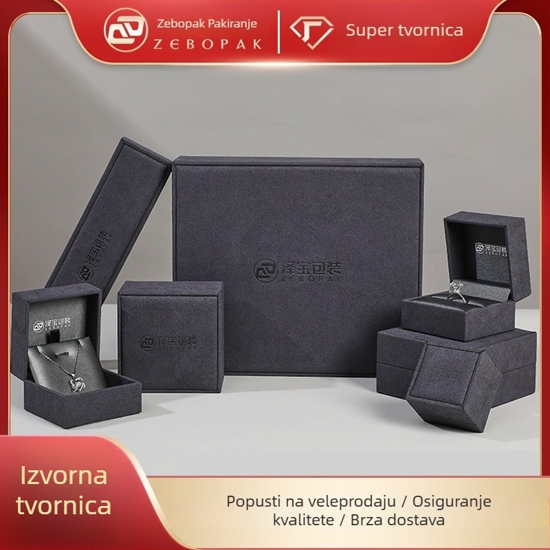 Prilagođena plastična kutija za nakit – ambalaža za nakit, set poklon kutija, brend Zebo pak