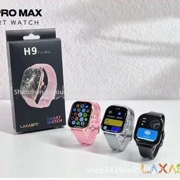 Pametni sat H9 Pro Max – praćenje pulsa, zasićenost kisikom, krvni tlak, praćenje sna, Bluetooth pozivi