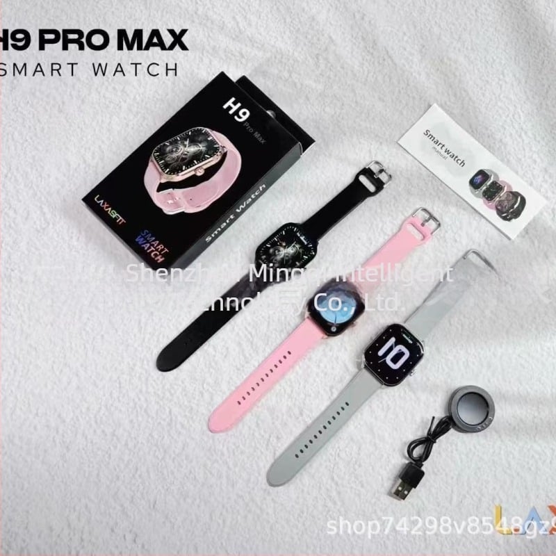 Pametni sat H9 Pro Max – praćenje pulsa, zasićenost kisikom, krvni tlak, praćenje sna, Bluetooth pozivi