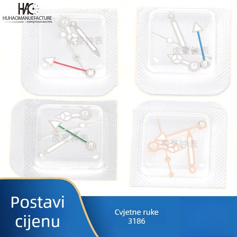 Pribor za kazaljke sata, Pogon 3186, Svijetle četiri kazaljke, Kompatibilnost kalendara, Ljeto 2021