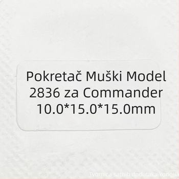 Set ručica za sat za pokretače 2824/2836, svijetleće kazaljke za sate, minute i sekunde – kompatibilno s Commander