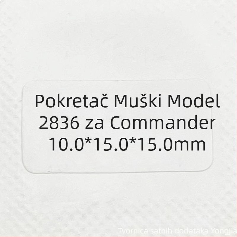 Set ručica za sat za pokretače 2824/2836, svijetleće kazaljke za sate, minute i sekunde – kompatibilno s Commander