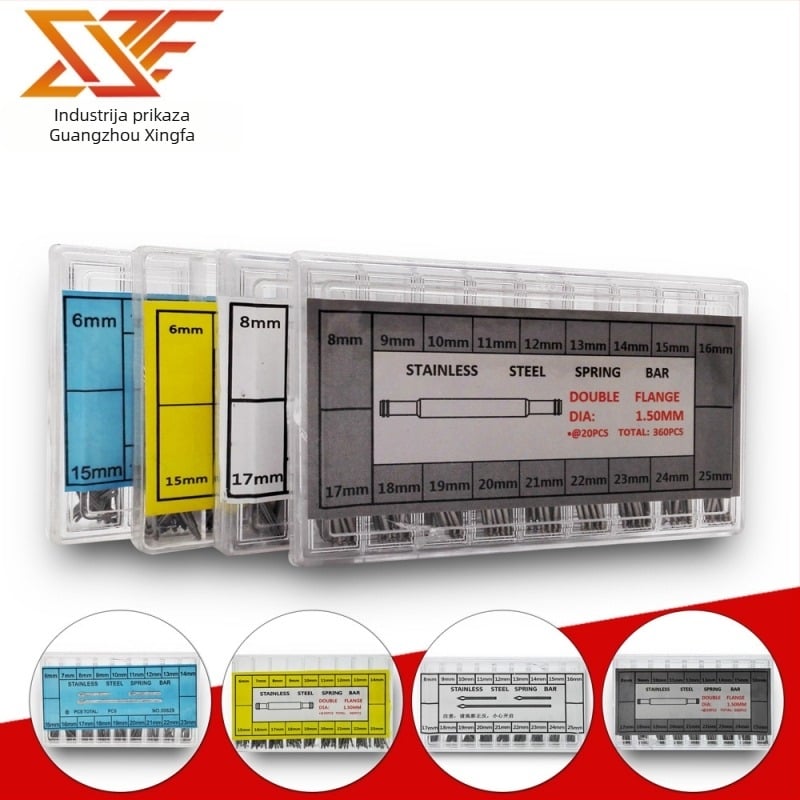 Dodaci za satove – nehrđajući čelik, u kutiji, pakiranje 10 kom., podrijetlo Guangdong, izdanje 2021.