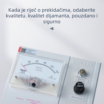 Delixi Electric JD1A pokazivački tip upravljača AC motora, elektromagnetska regulacija brzine, niska napetost