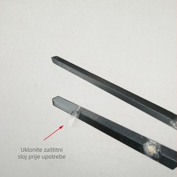 Set kazaljki za satove u obliku cvijeta HR9403 sa sekundnom ručicom 903 za zidne satove, metal, moderni minimalistički stil, HR/Hengrong