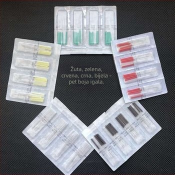 Akupunkturne igle – Yunlong marka, medicinski nehrđajući čelik, jednokratna upotreba, 500 komada.