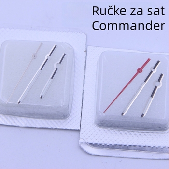 Zamjenski set kazaljki za satove za mehanizam 2836, tri kazaljke s luminescencijom (sat, minuta, sekund)