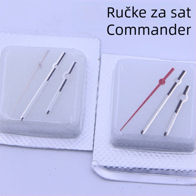 Zamjenski set kazaljki za satove za mehanizam 2836, tri kazaljke s luminescencijom (sat, minuta, sekund)