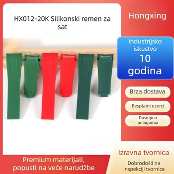 Remen za sat silikon, bez marke, proljetno izdanje 2025, porijeklo Shenzhen