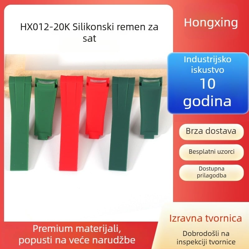 Remen za sat silikon, bez marke, proljetno izdanje 2025, porijeklo Shenzhen