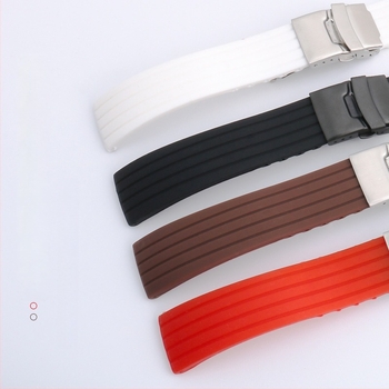 Silikonska narukvica za sat - univerzalna za sve stilove, modni gradski stil, zimska kolekcija 2023